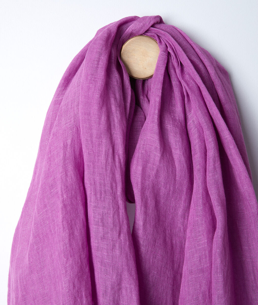 Foulard en lin bougainvilliers Billy | 1-2-3 Foulard en lin bougainvilliers Billy PhotoZ | 1-2-3