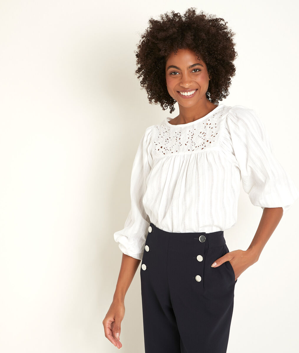 Blouse brodée Jania | 1-2-3 Blouse brodée Jania PhotoZ | 1-2-3