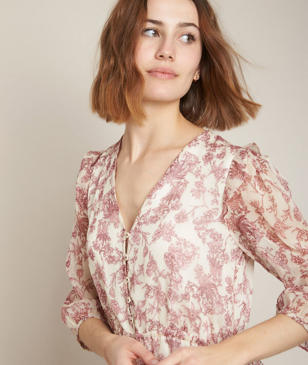 Robe longue imprimée Claire | 1-2-3 Robe longue imprimée Claire PhotoZ | 1-2-3