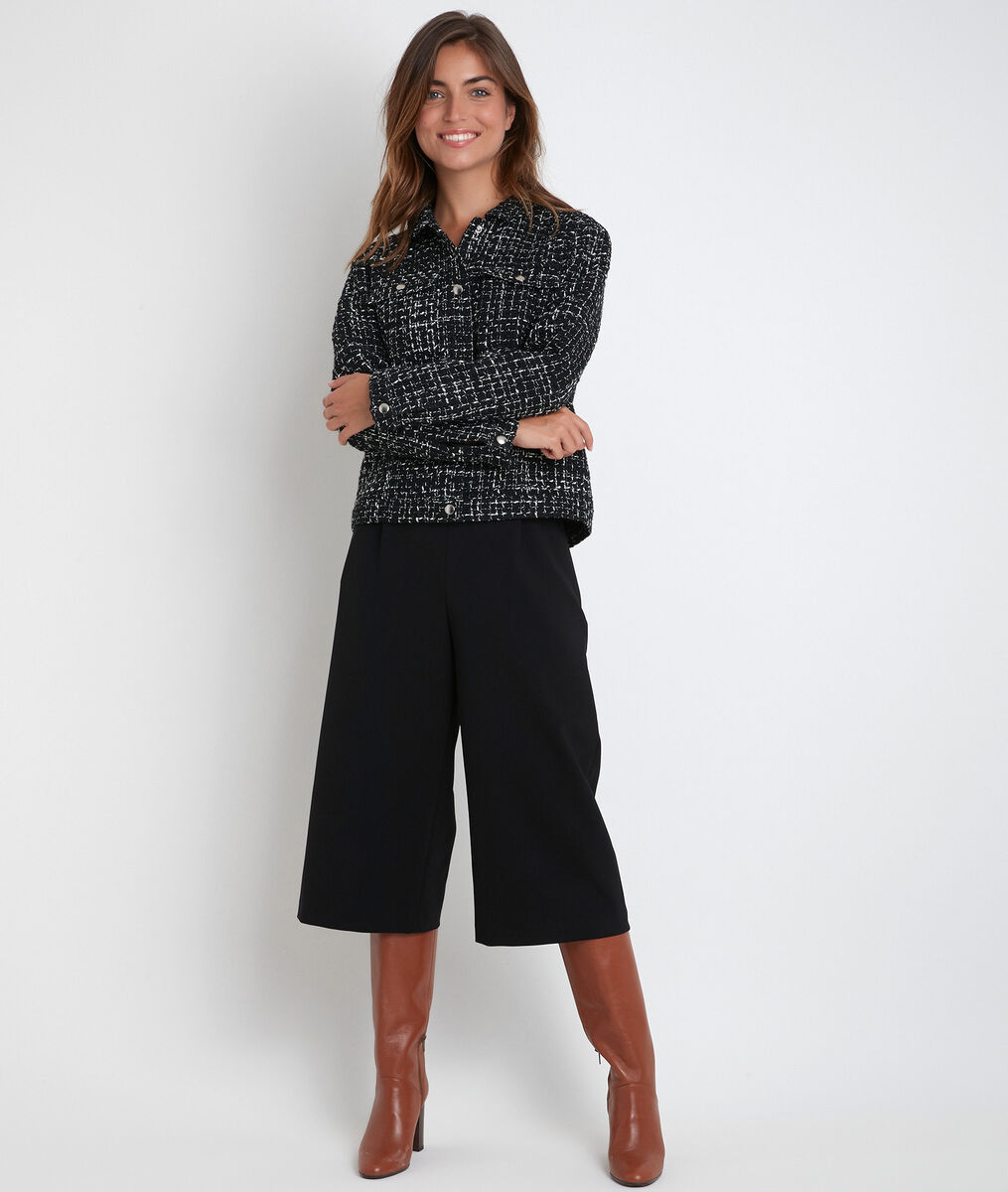 Jupe-culotte en microfibre Malory | 1-2-3 Jupe-culotte en microfibre Malory PhotoZ | 1-2-3