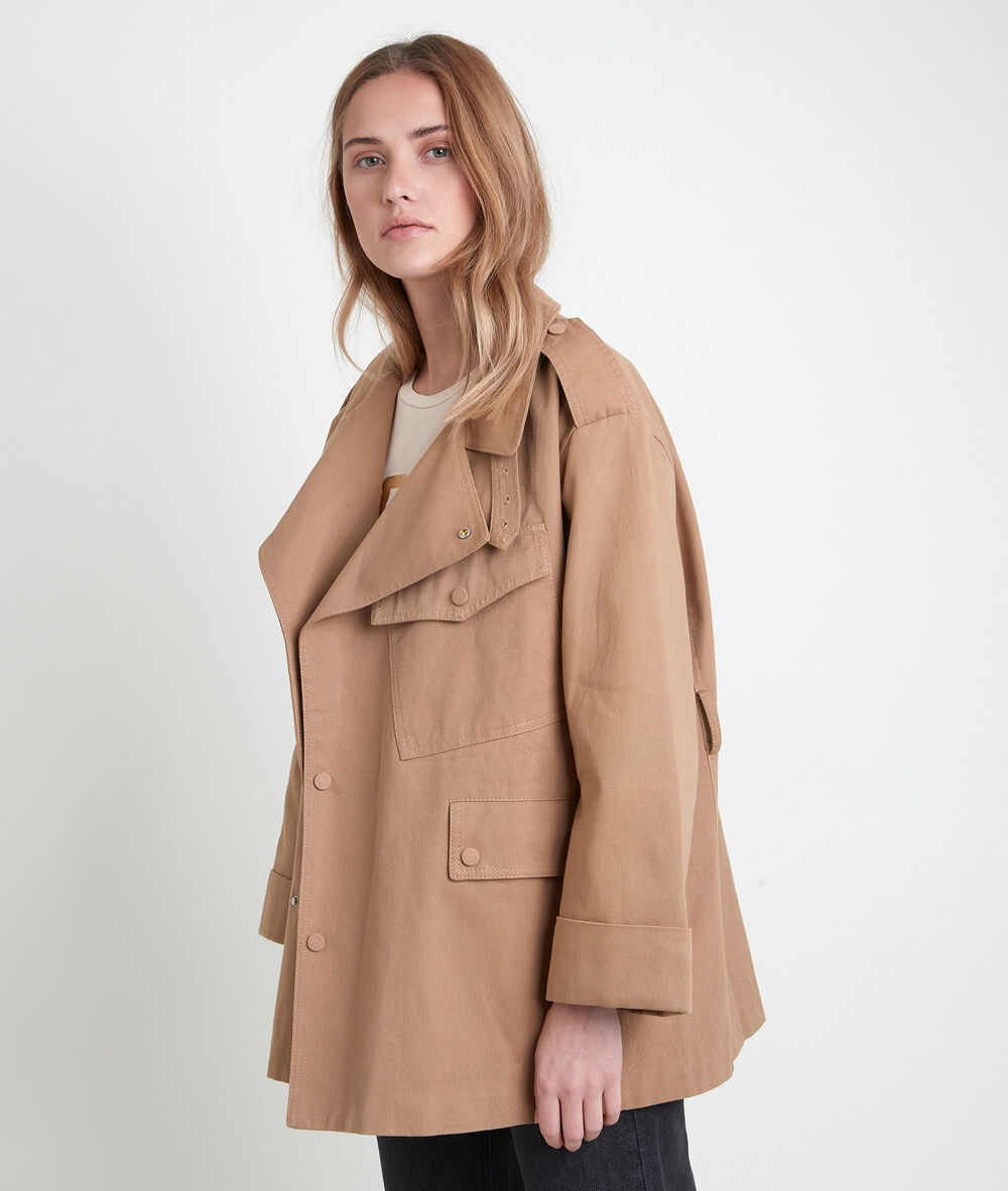 Parka beige nadège beige.
