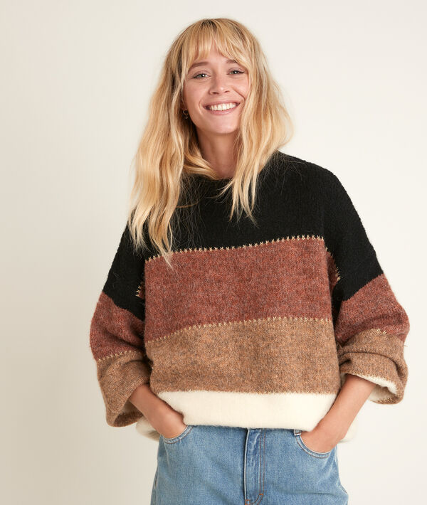 Pull rayé lurex Rob | 1-2-3 Pull rayé lurex Rob PhotoZ | 1-2-3