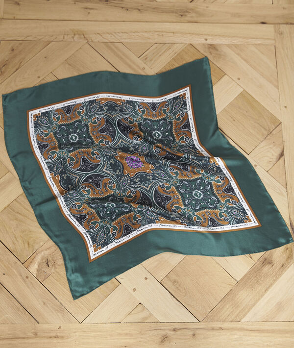 Foulard imprimé soie Gabie | 1-2-3 Foulard imprimé soie Gabie PhotoZ | 1-2-3