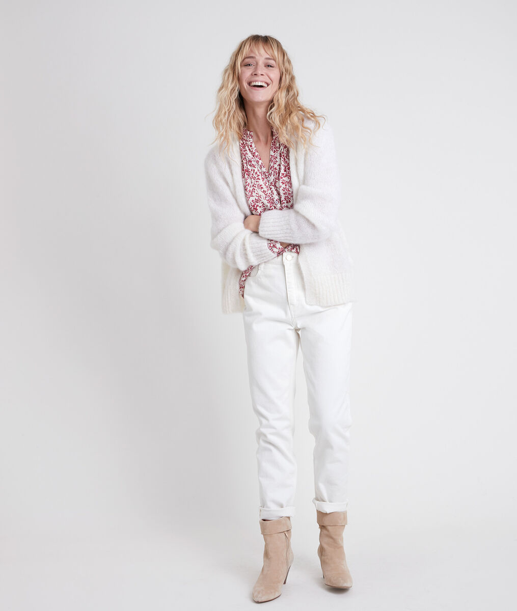 Gilet en mohair mélangé Rozelle | 1-2-3 Gilet en mohair mélangé Rozelle PhotoZ | 1-2-3