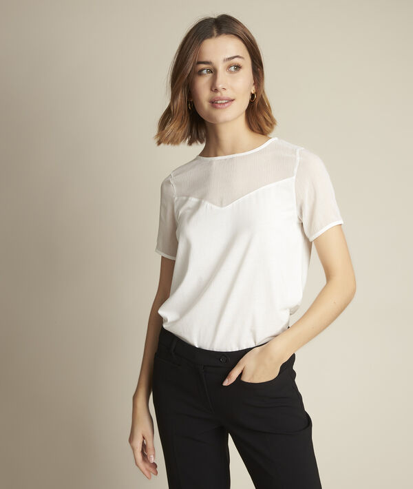 Tee-shirt plumetis Romane | 1-2-3 Tee-shirt plumetis Romane PhotoZ | 1-2-3