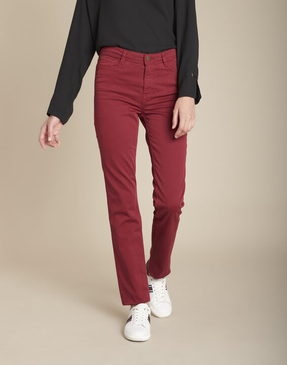 L'Original 123 jean droit grenat Sonia | 1-2-3 L'Original 123 jean droit grenat Sonia PhotoZ | 1-2-3