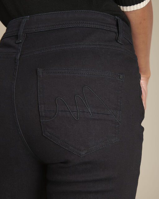 Le classique bootcut jean blue black simon ciment.