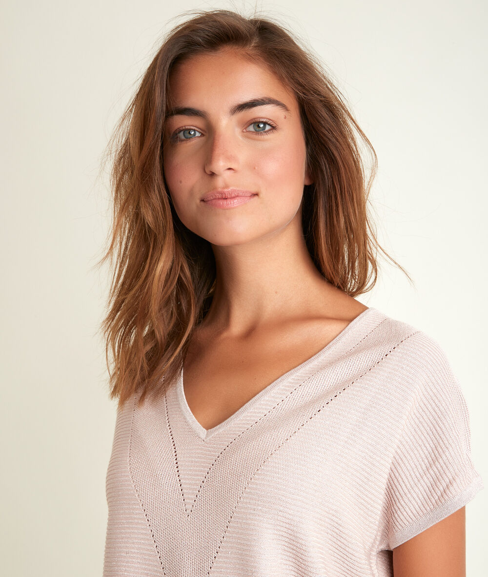 Pull brillant rubie mastic.