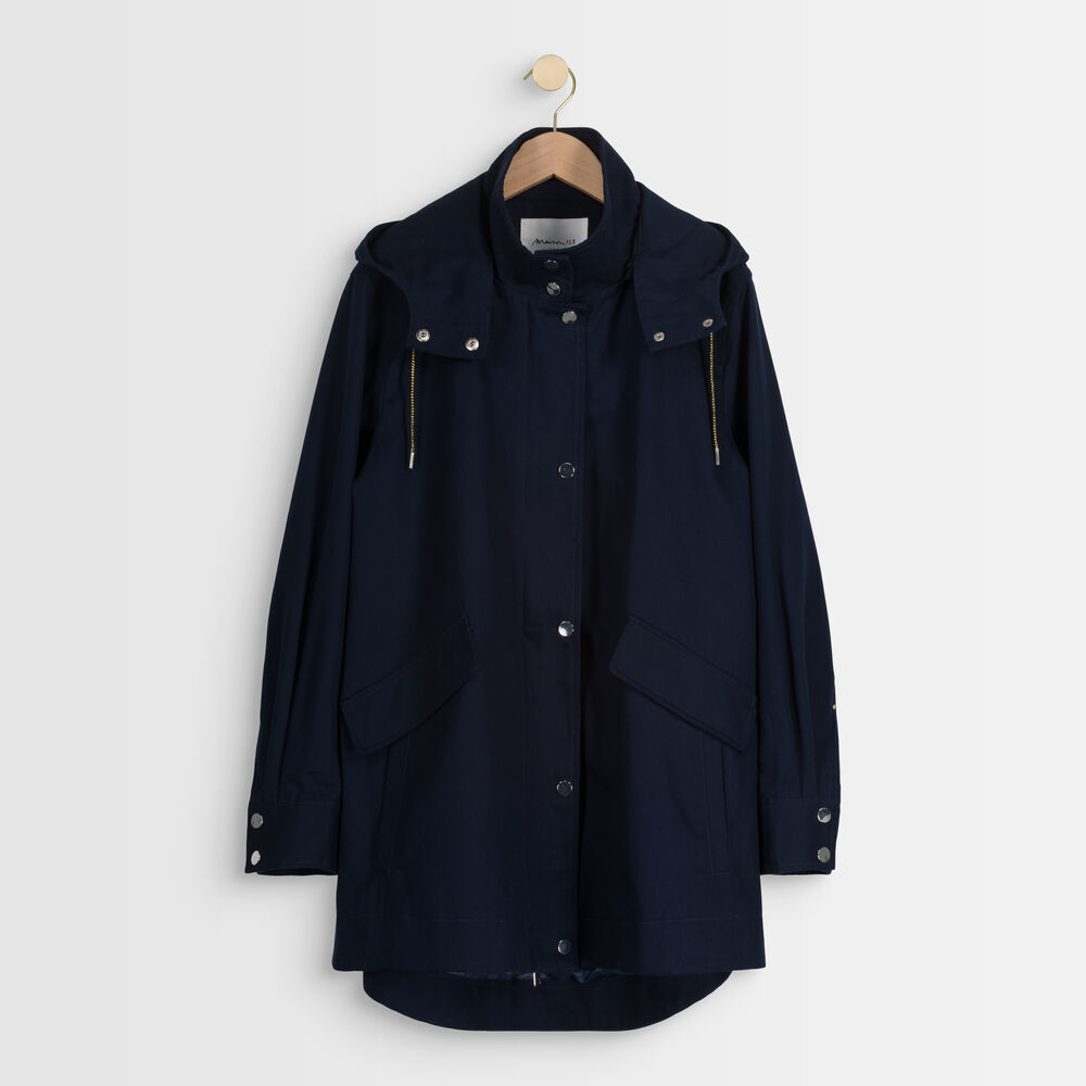 Parka en coton marine naelia marine.