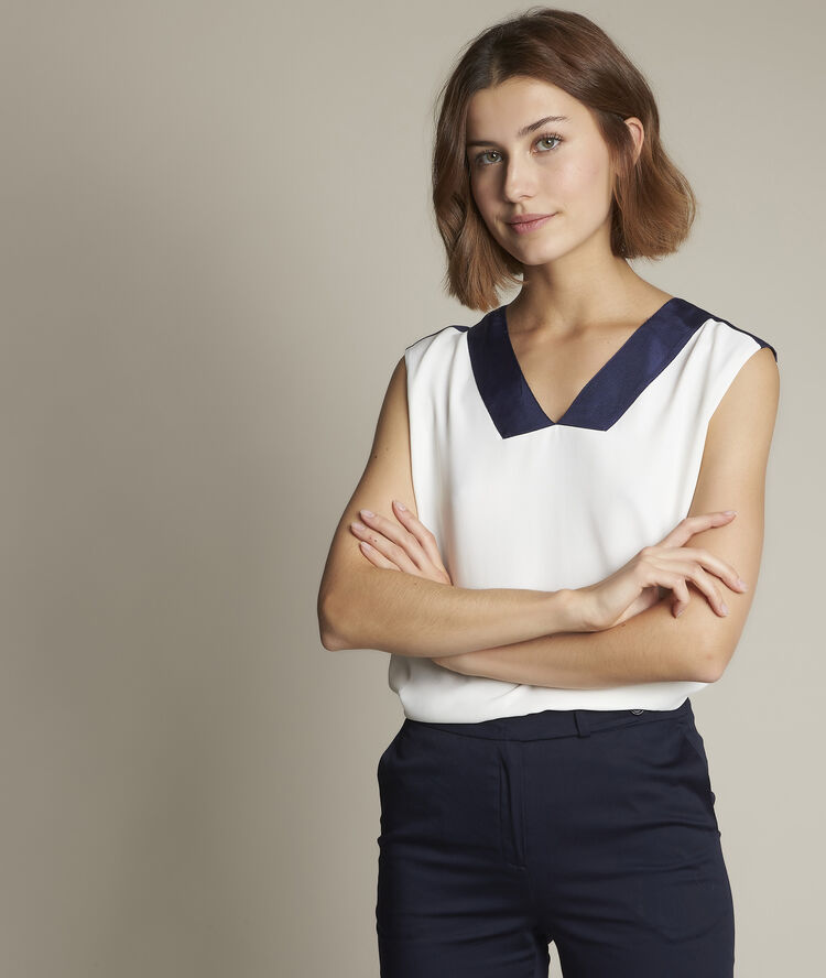 Top bimati&egrave;re elisa encre.