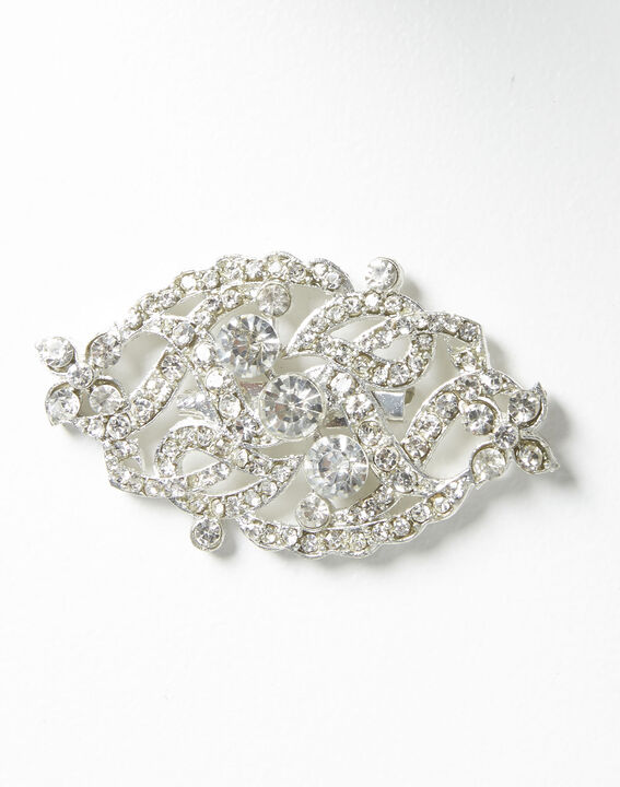 Broche entremêlée argentée Xaviera | 1-2-3 Broche entremêlée argentée Xaviera PhotoZ | 1-2-3