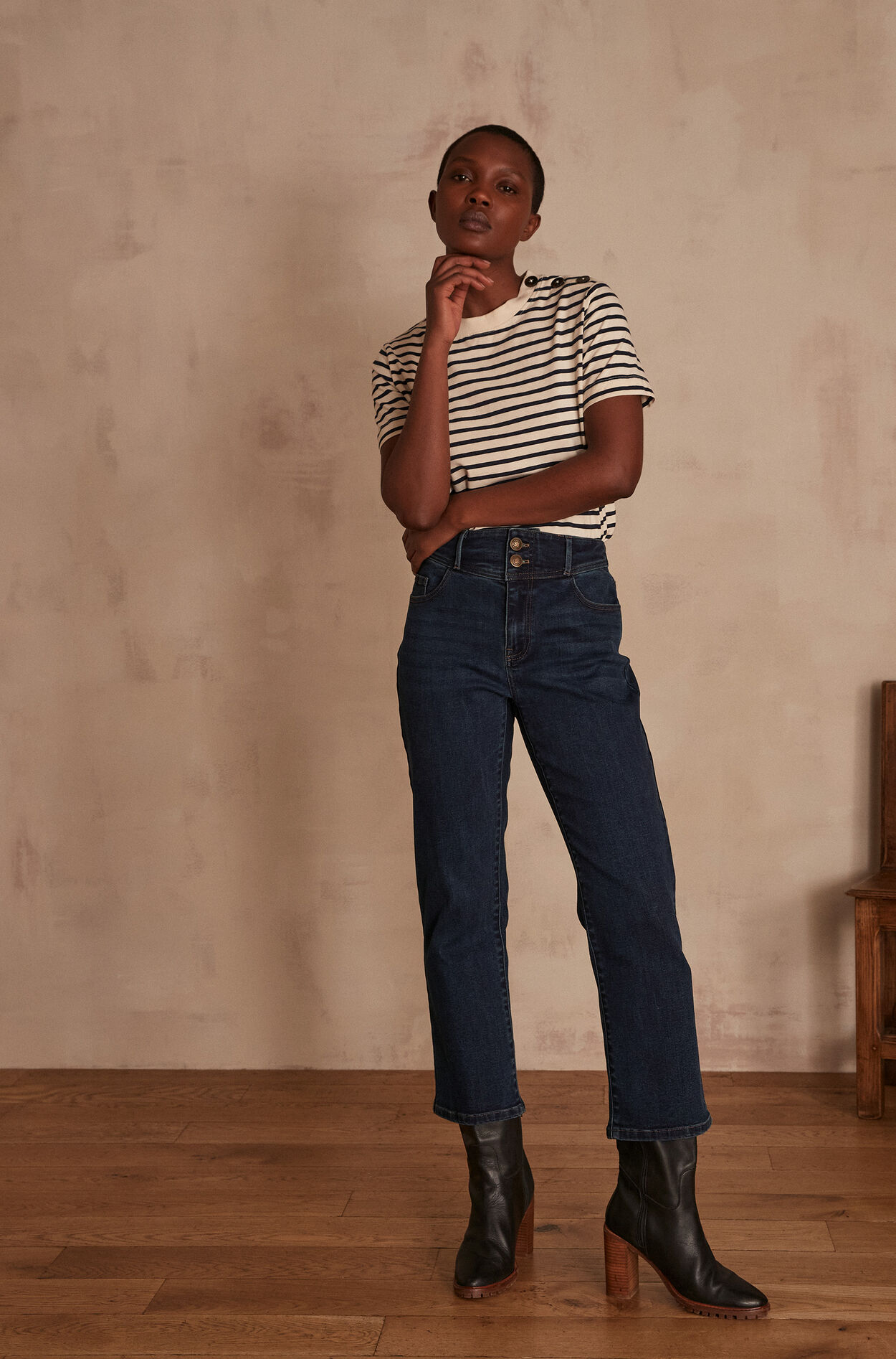 Jean droit vivien Maison 123 taille 38