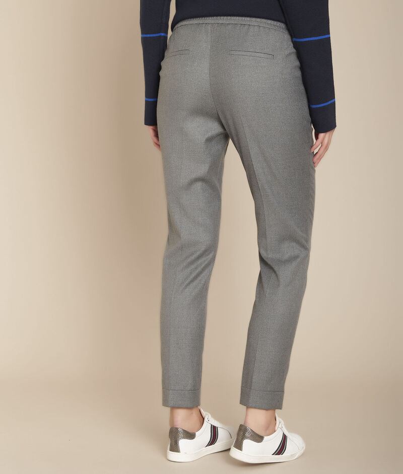 Pantalon jogging gris chiné envol chine moyen.