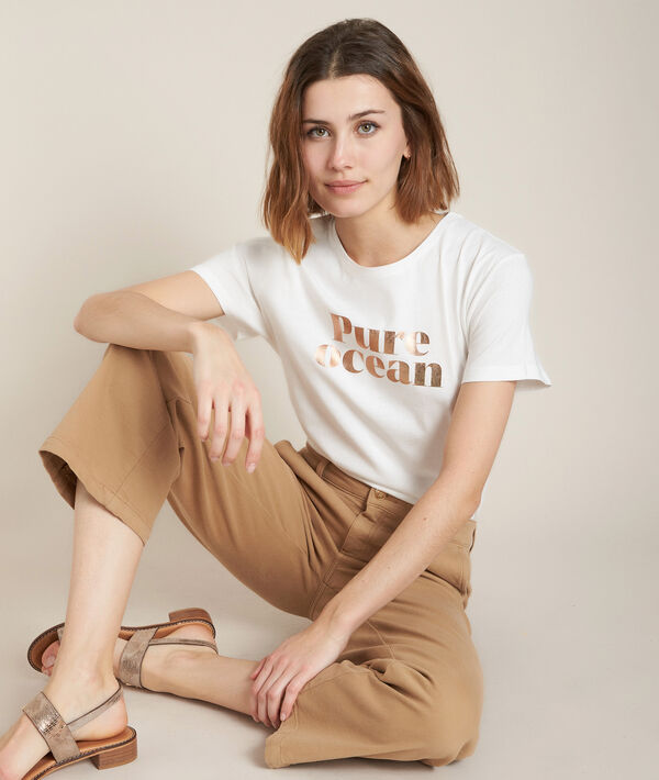 Tee-shirt sérigraphié en coton biologique Dream | 1-2-3 Tee-shirt sérigraphié en coton biologique Dream PhotoZ | 1-2-3