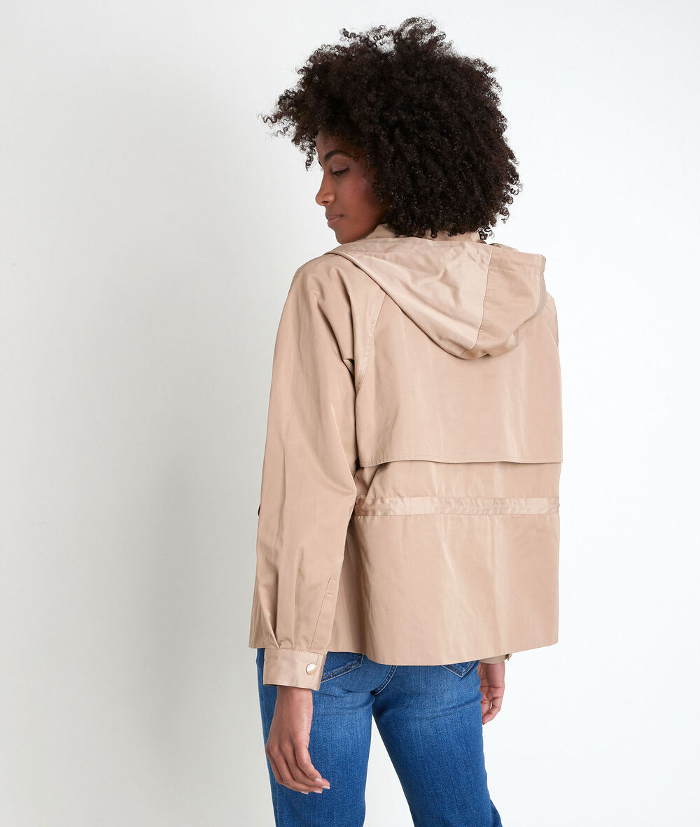 Korte camel parka nada camel.