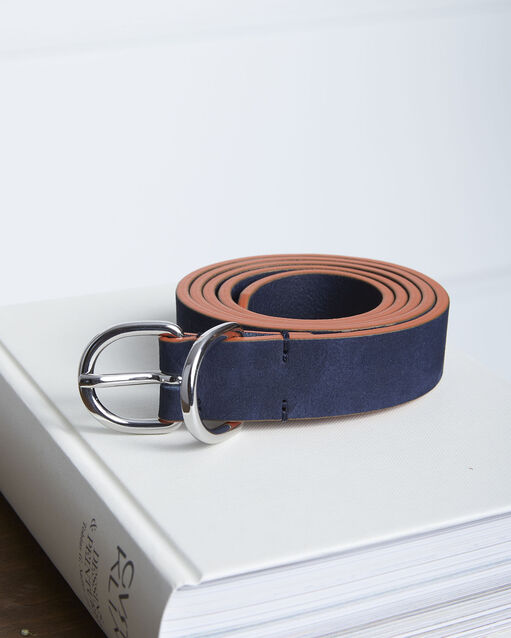 Ceinture en cuir marine quorentin marine.