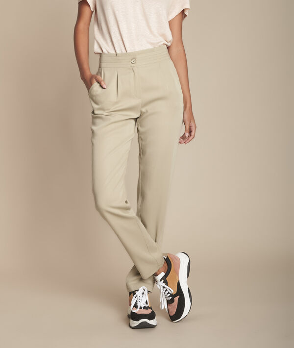 Pantalon argile cigarette Elfe | 1-2-3 Pantalon argile cigarette Elfe PhotoZ | 1-2-3