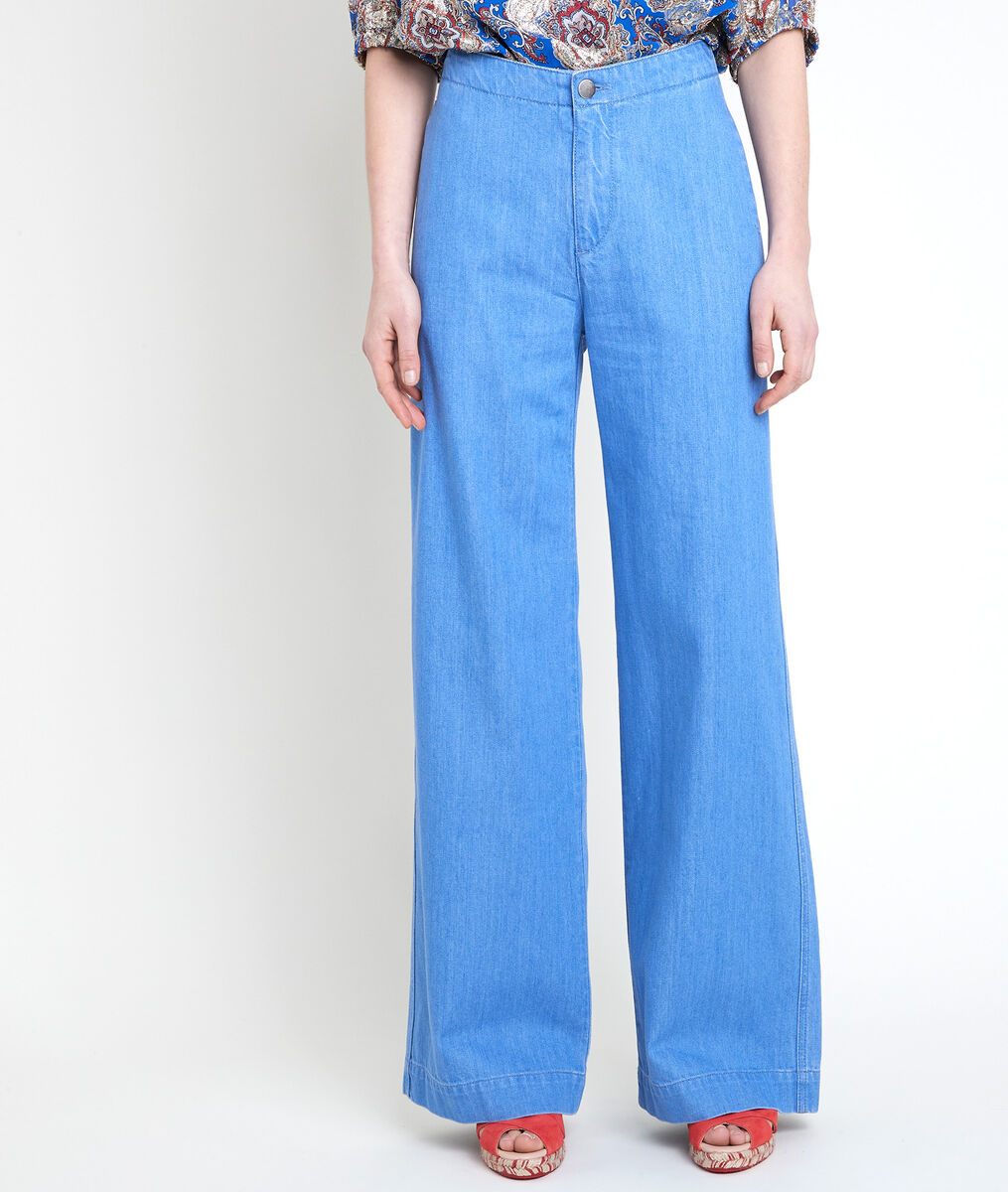 Jean wide leg en coton biologique Anastasia | 1-2-3 Jean wide leg en coton biologique Anastasia PhotoZ | 1-2-3