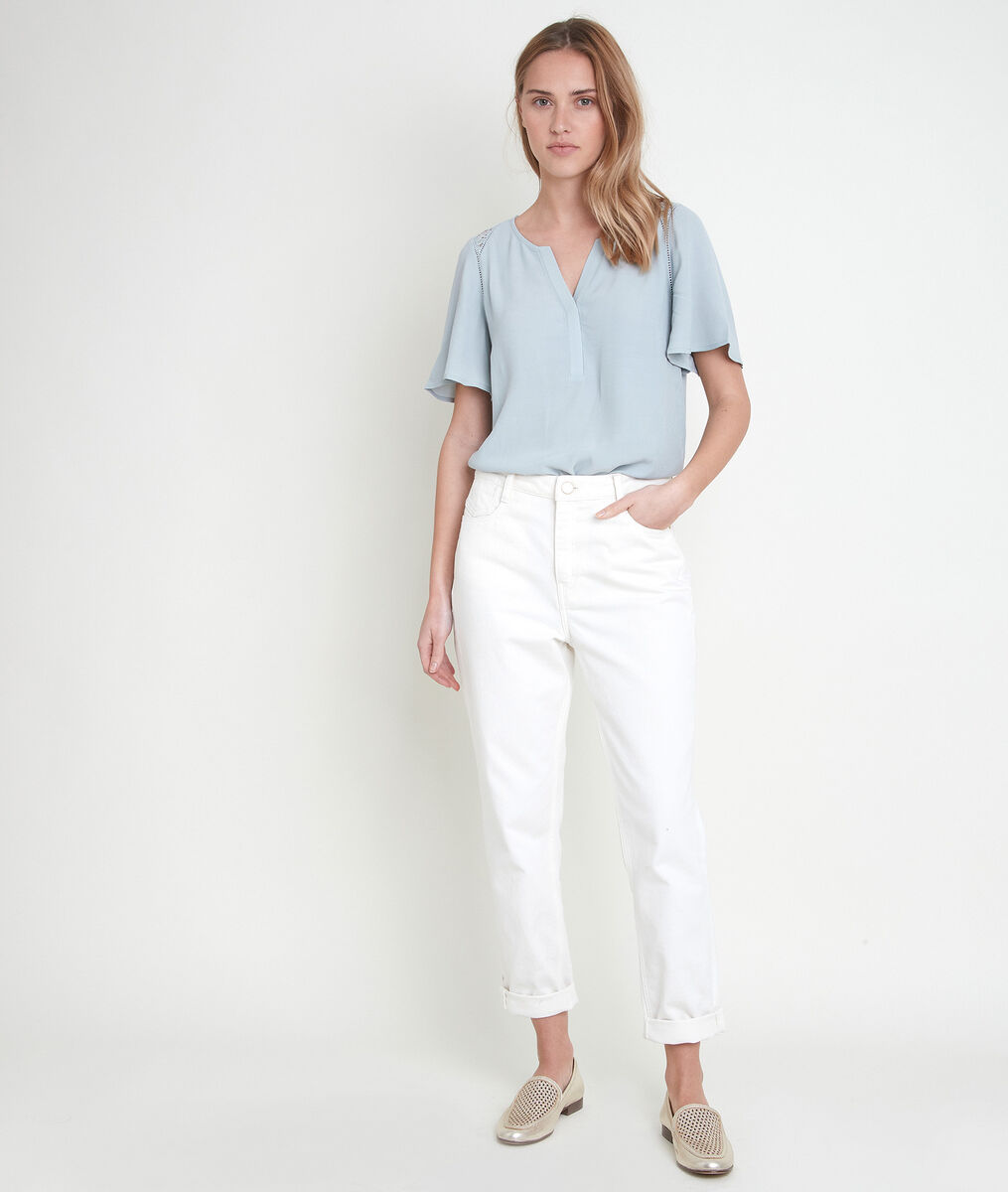 Top bimatière menthe Donna | 1-2-3 Top bimatière menthe Donna PhotoZ | 1-2-3