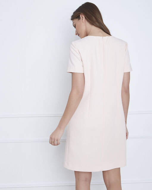 Robe poudre compact détails oeillets lutece poudre.