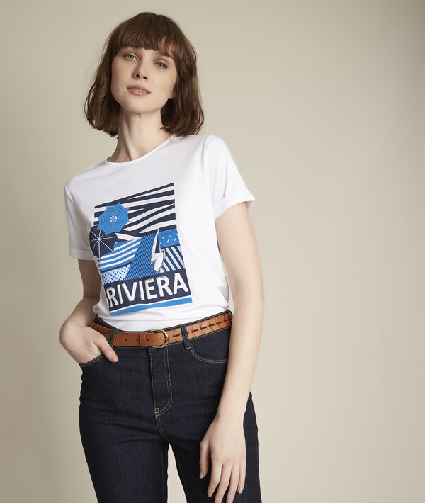 Tee-shirt sérigraphié Riviera | 1-2-3 Tee-shirt sérigraphié Riviera PhotoZ | 1-2-3
