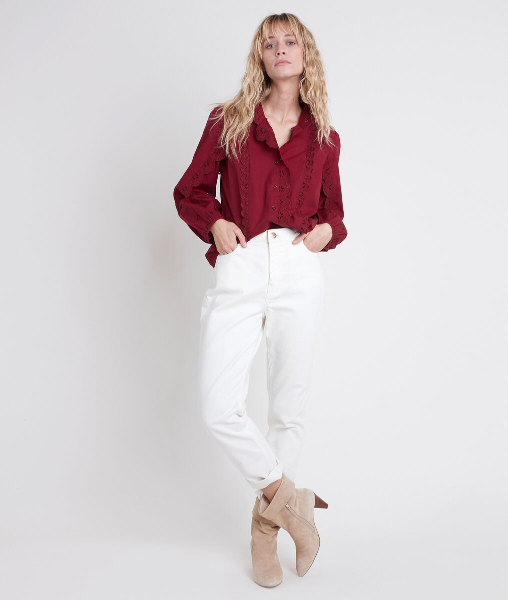 Blouse brodée Tasota | 1-2-3 Blouse brodée Tasota PhotoZ | 1-2-3