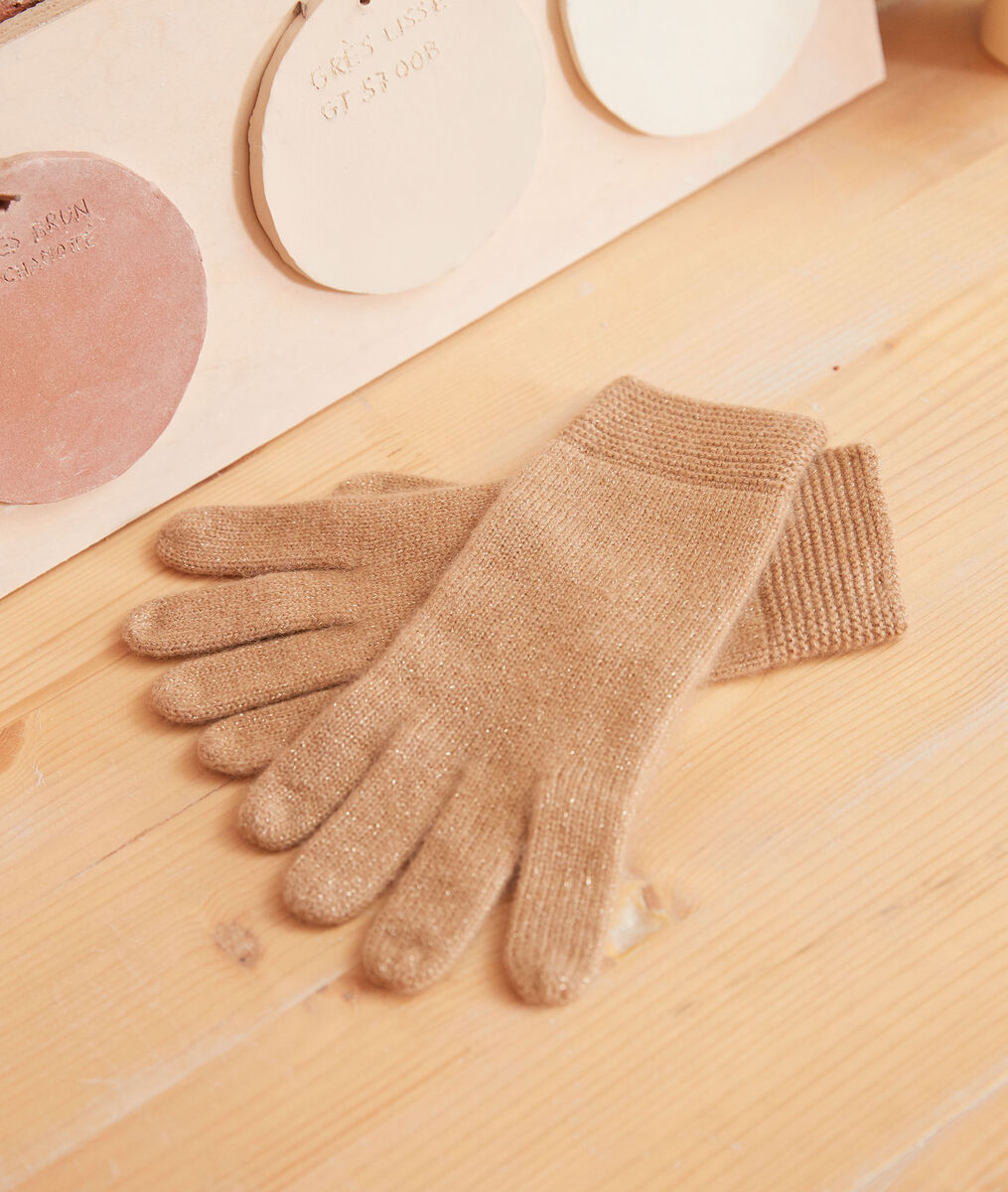 Gants en cachemire camel zack | 1-2-3 Gants en cachemire camel zack PhotoZ | 1-2-3