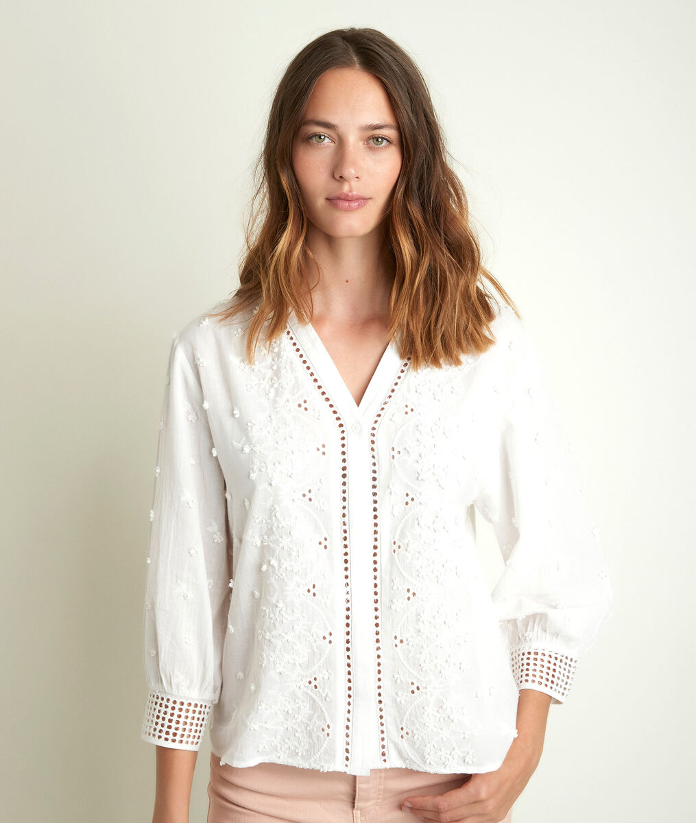 Blouse brodée Jikoro | 1-2-3 Blouse brodée Jikoro PhotoZ | 1-2-3