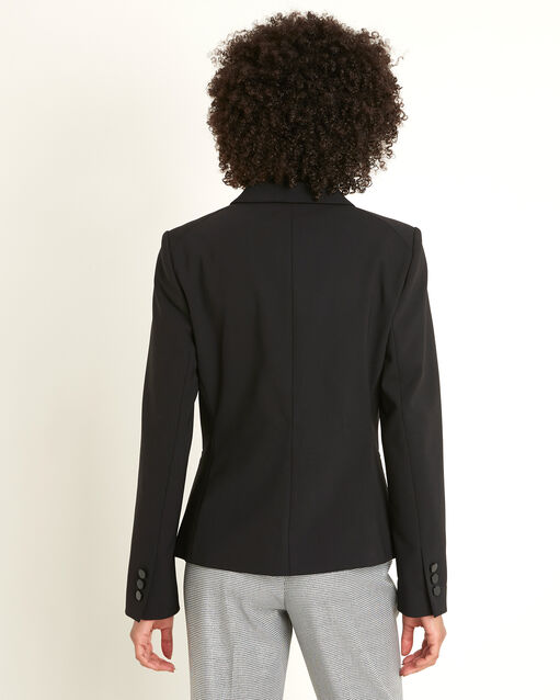 Veste microfibre noire Sarry (2) - Maison 123