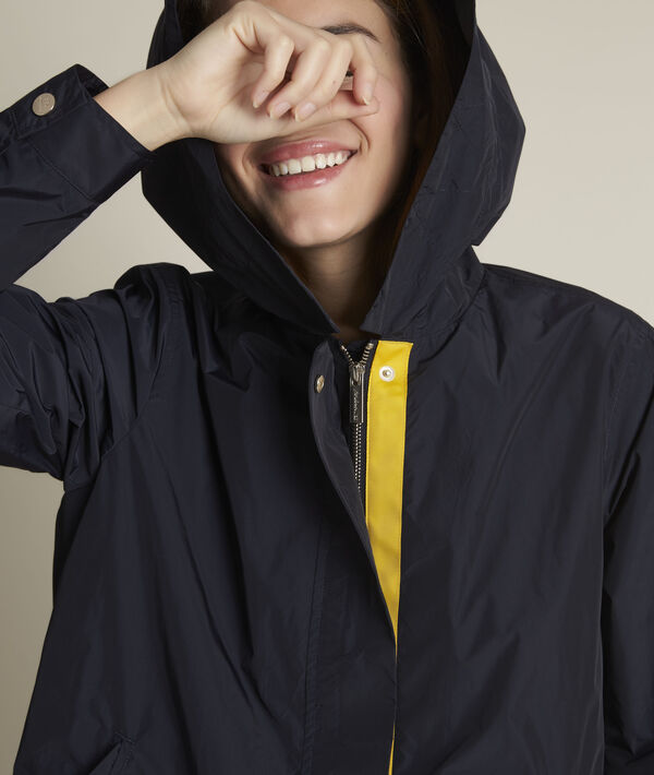 Parka à capuche marine Fara | 1-2-3 Parka à capuche marine Fara PhotoZ | 1-2-3