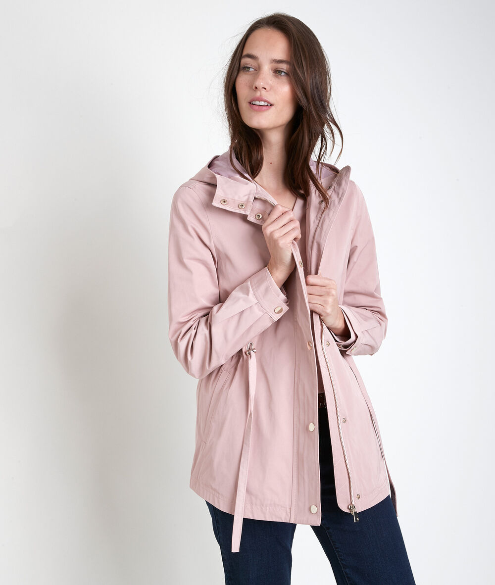 Parka poudre &agrave; capuche nahia poudre.