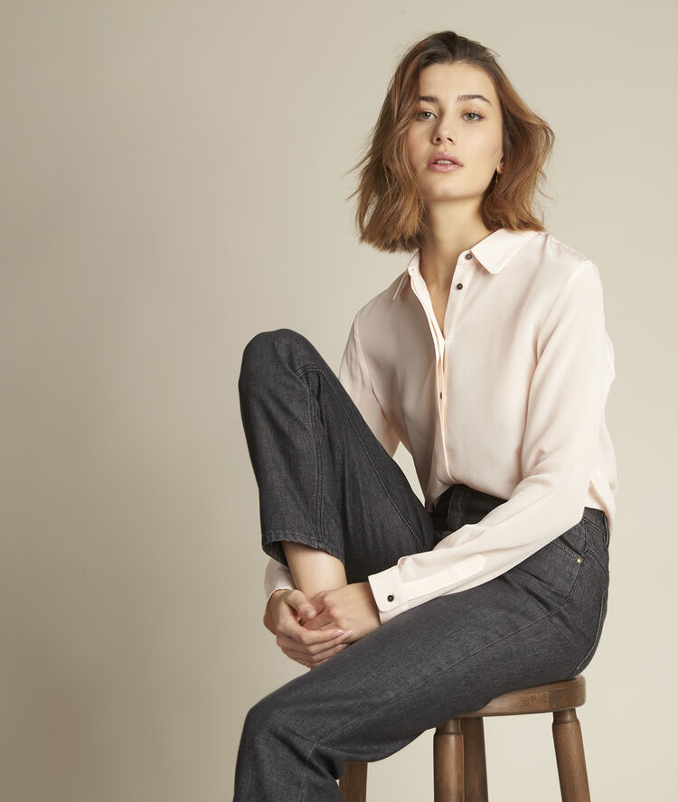Chemise en soie nude maelle nude.