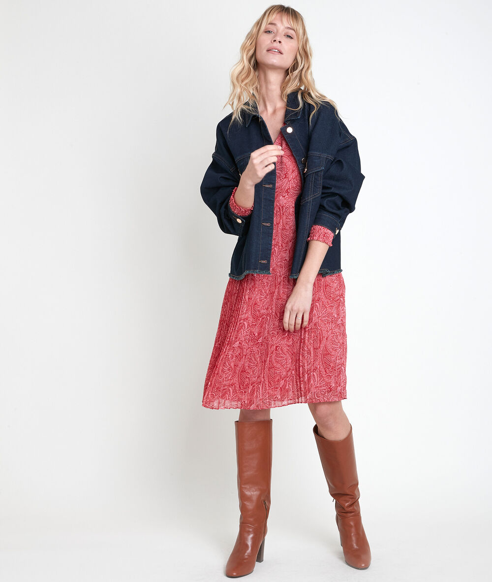 Surchemise en denim pacha rinse.