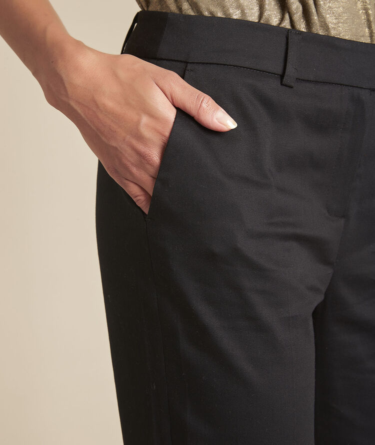 Schwarze zigarettenhose rubis schwarz.
