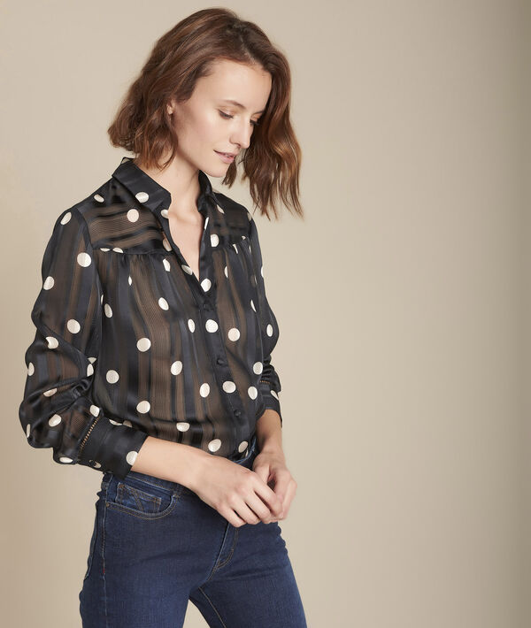 Blouse imprimé pois Mateo | 1-2-3 Blouse imprimé pois Mateo PhotoZ | 1-2-3