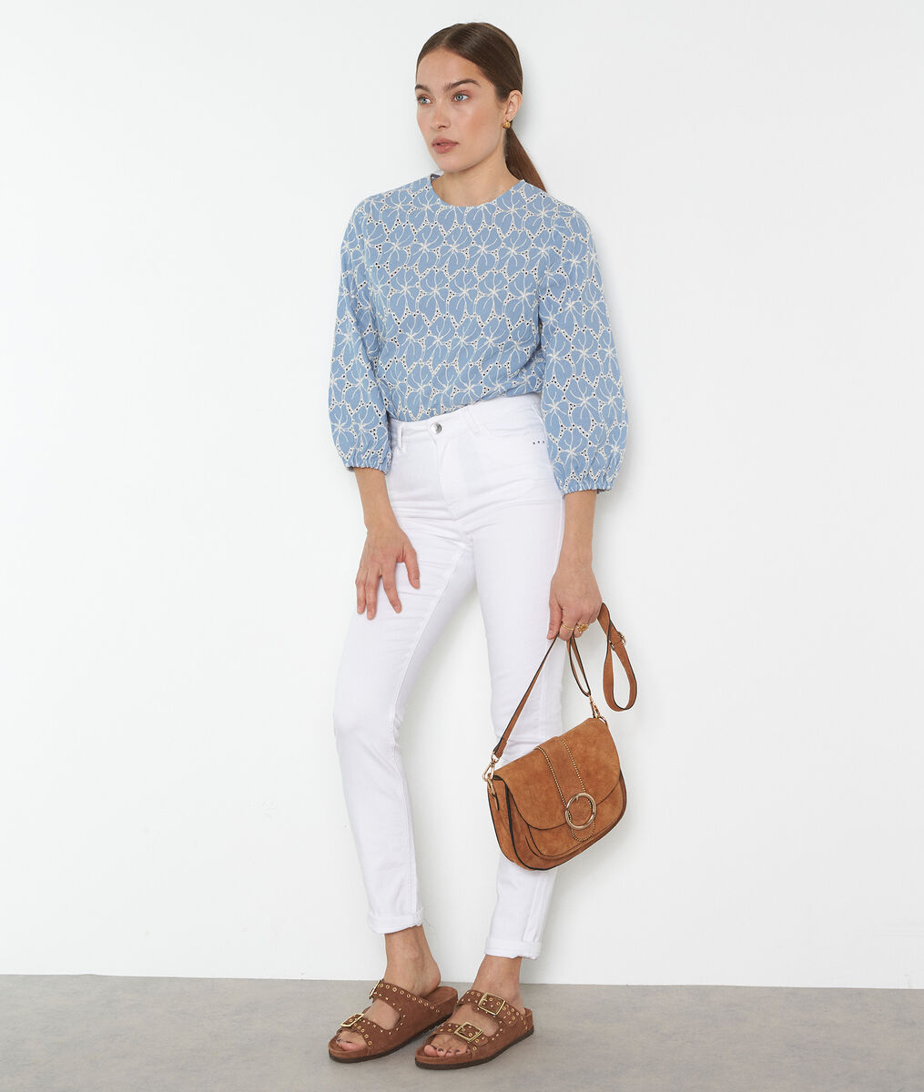 Jean slim Suzy 2 Bis blanc | 1-2-3 Jean slim Suzy 2 Bis blanc PhotoZ | 1-2-3