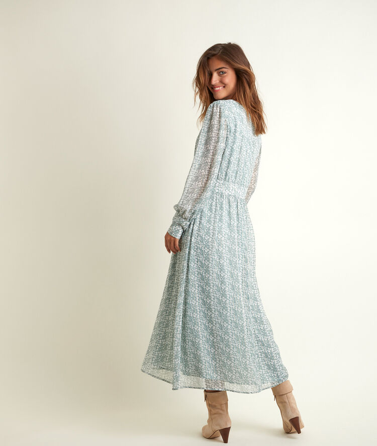 Robe longue imprimée nety.