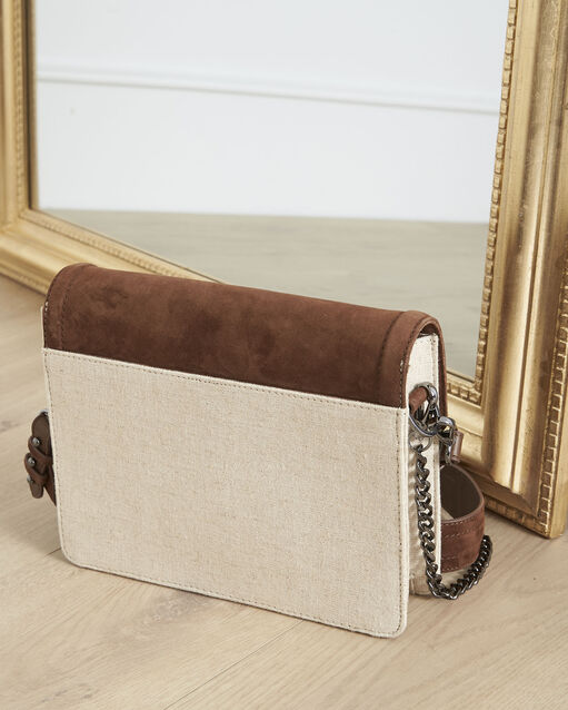 123 - die emblematische tasche in naturfarbe ecru.