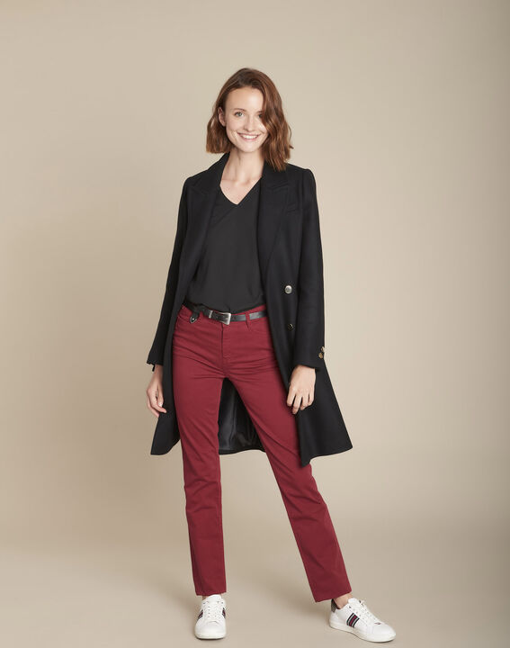 L'Original 123 jean droit grenat Sonia | 1-2-3 L'Original 123 jean droit grenat Sonia PhotoZ | 1-2-3