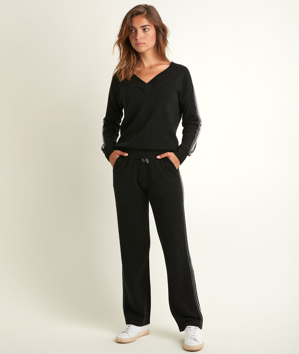 Hose Aus Wolle Und Kaschmir Rituel Damen Maison 123