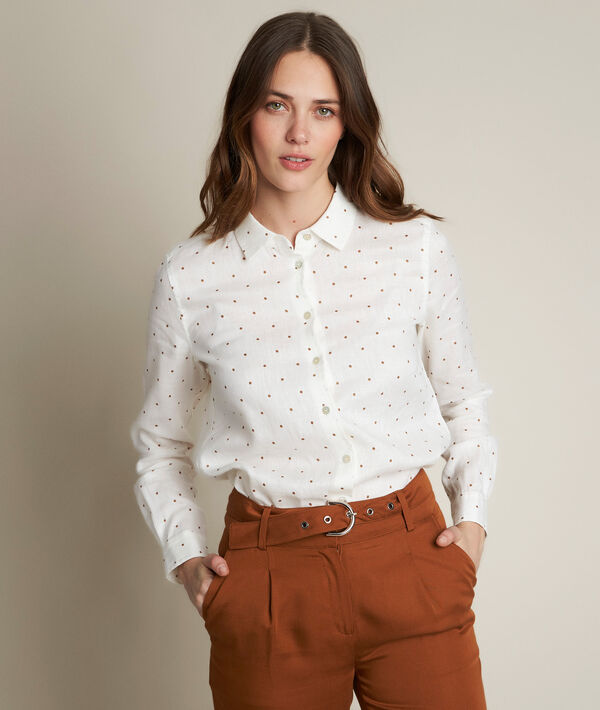 Chemise en lin à pois Eloi | 1-2-3 Chemise en lin à pois Eloi PhotoZ | 1-2-3