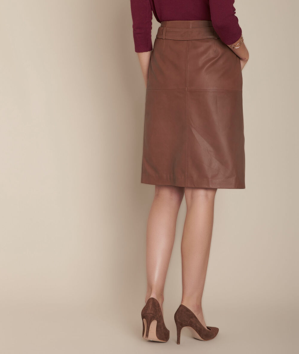 Wickelrock Aus Leder Kim Damen Maison 123