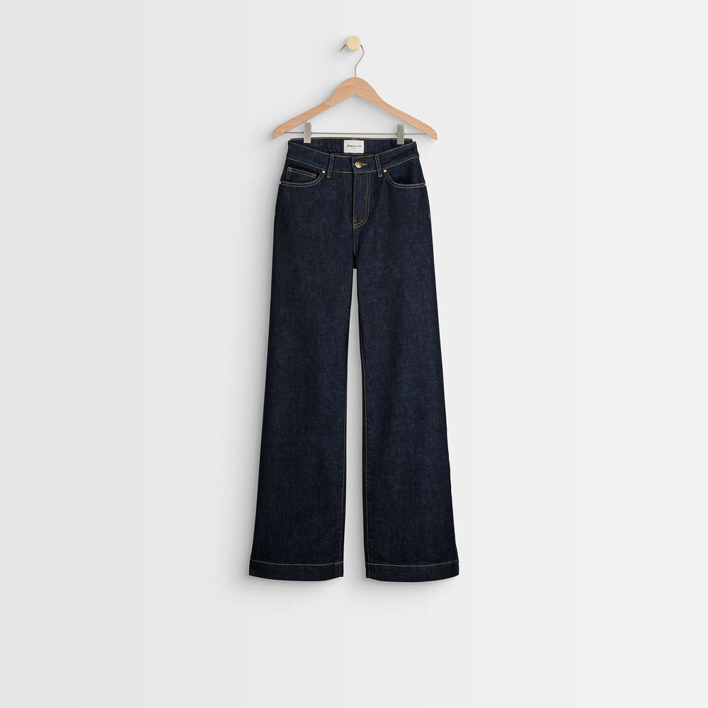 De wide leg rinse pacome rinse.