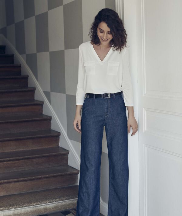 Le Superbe wide leg : rinse Savana | 1-2-3 Le Superbe wide leg : rinse Savana PhotoZ | 1-2-3