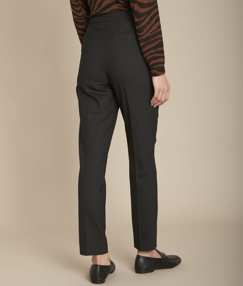 Pantalon cigarette noir elix noir.