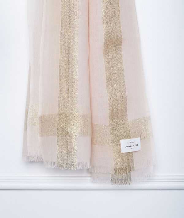 Foulard nude brillant Galet | 1-2-3 Foulard nude brillant Galet PhotoZ | 1-2-3