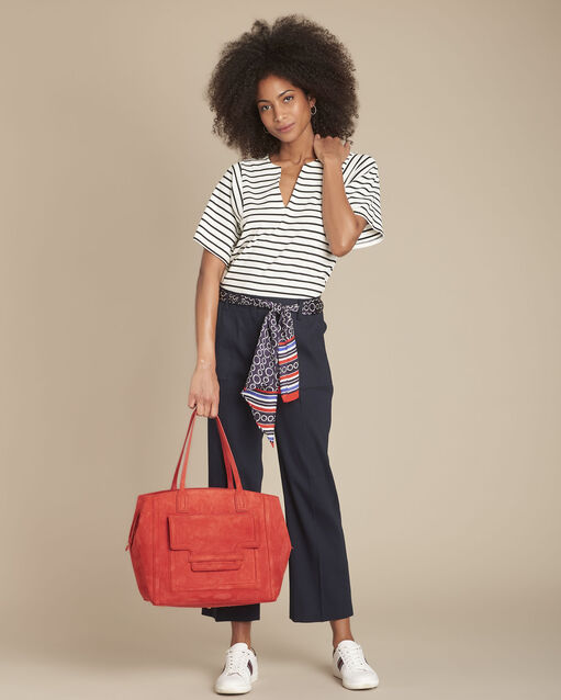 Pantalon marine cigarette glover marine.