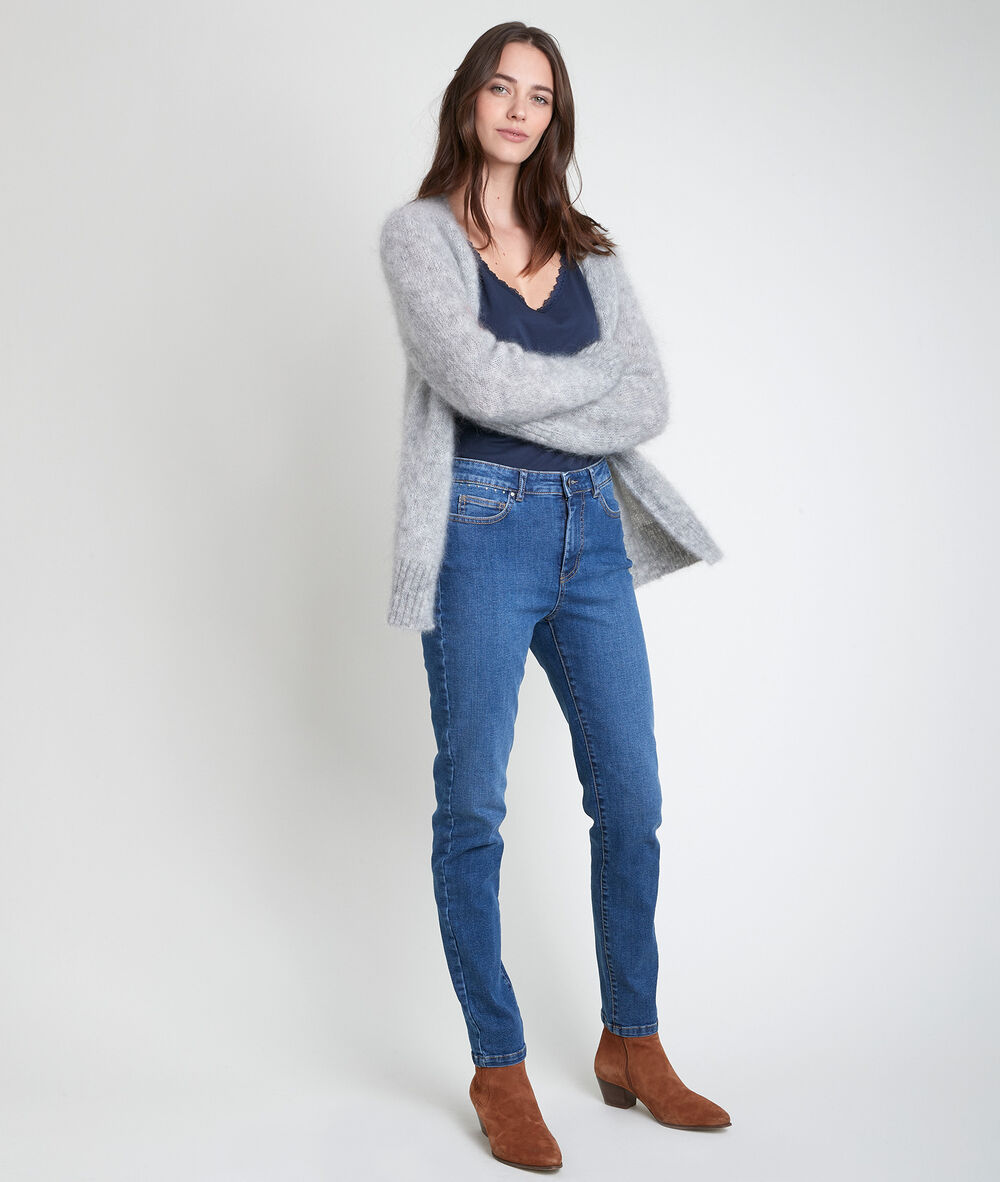 Die ikonische slim jeans mit n&auml;geln charly stone used.