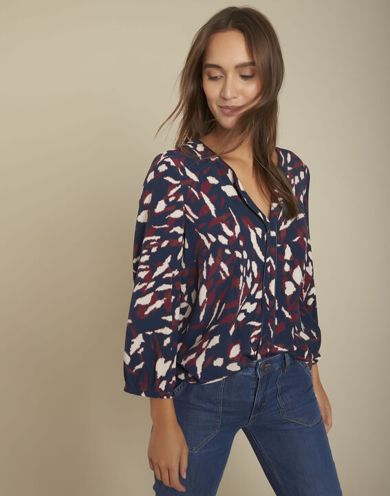 Blouse imprimée Manuella | 1-2-3 Blouse imprimée Manuella PhotoZ | 1-2-3