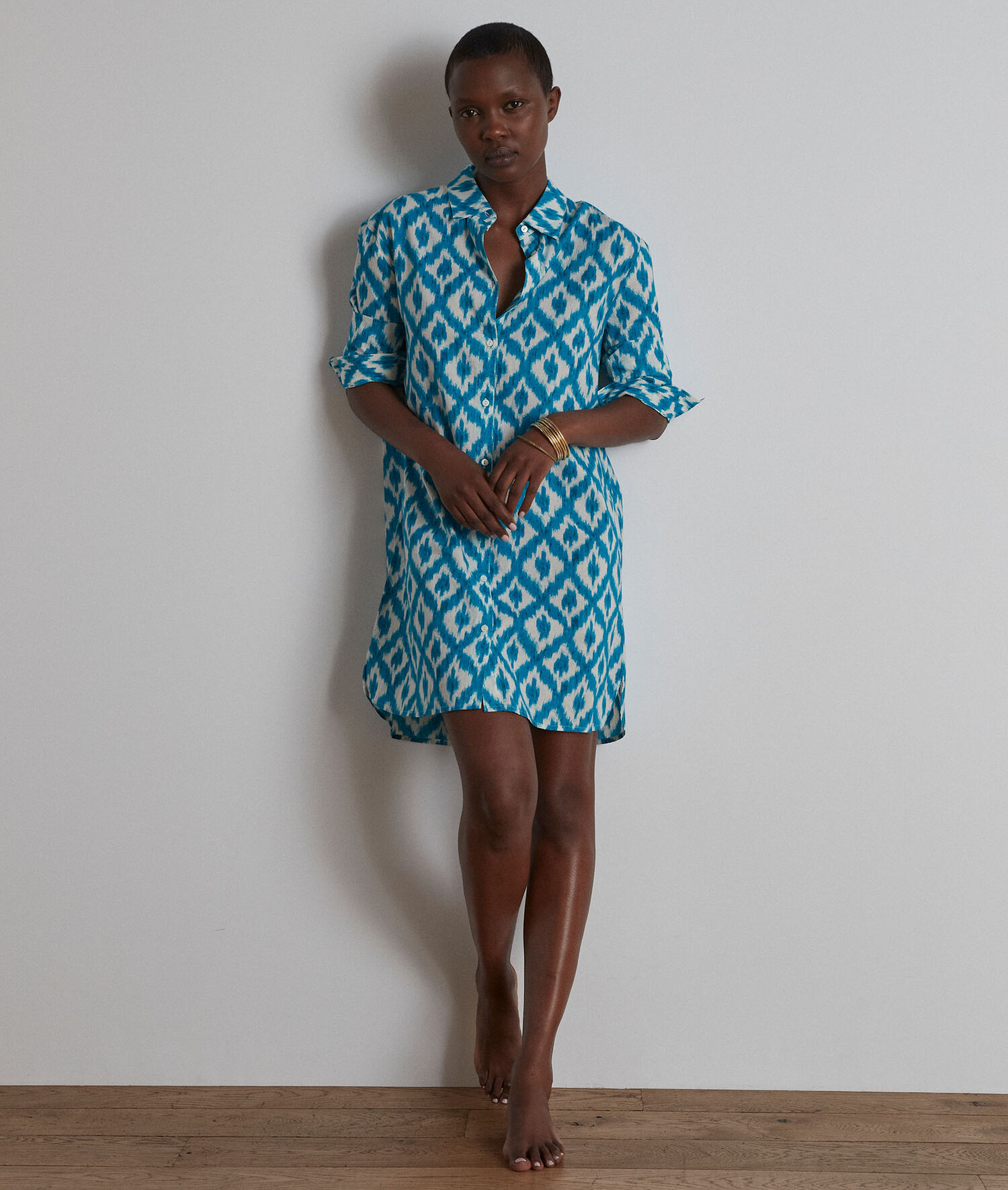 Robe chemise goberte